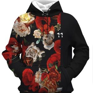 Rose Floral Hoodie